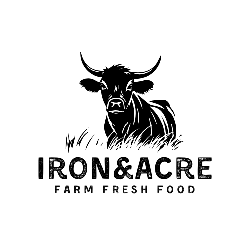 Icon representing farm-fresh grocery subscription services including pasture-raised meat and local produce.