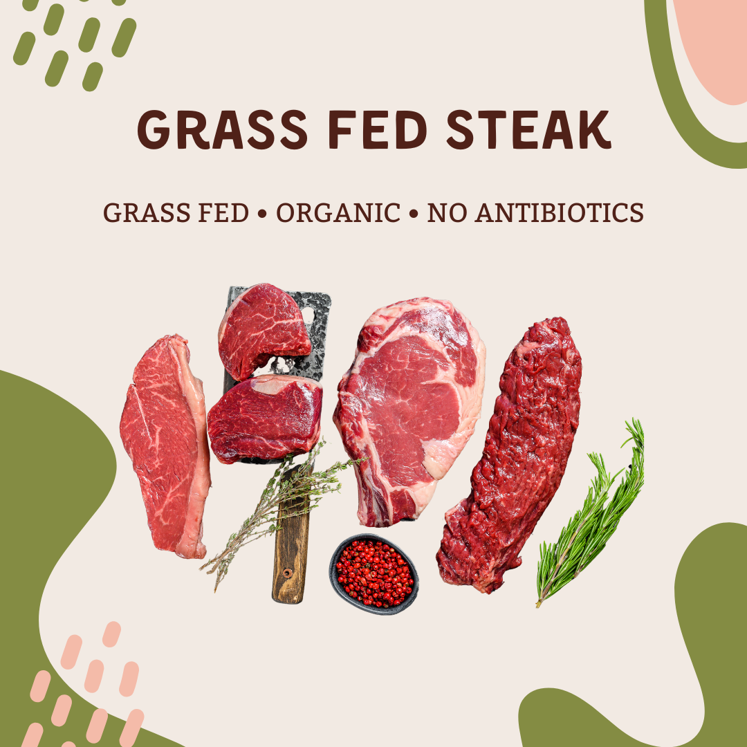 🥩 Grass Fed Steaks (2 Steaks)