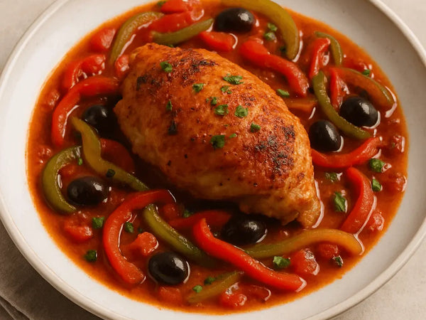 Rustic Chicken Cacciatore (Iron & Acre Style)
