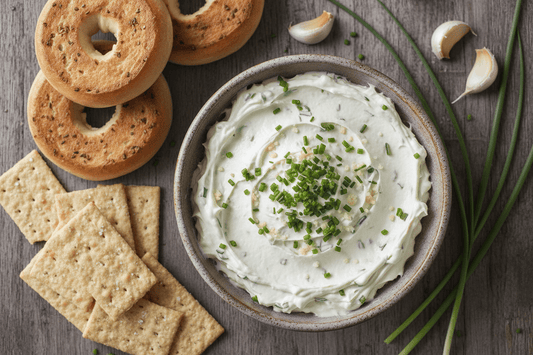 Garlic Chive Cream Cheese Spread