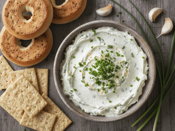 Garlic Chive Cream Cheese Spread