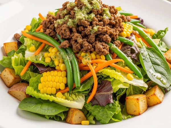 Grass-Fed Beef & Veggie Salad