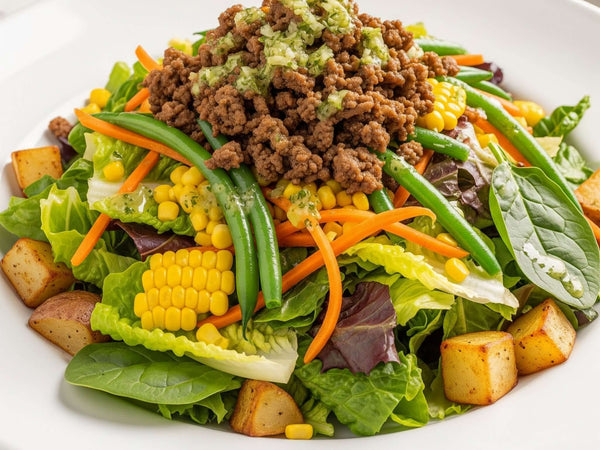 Grass-Fed Beef & Veggie Salad