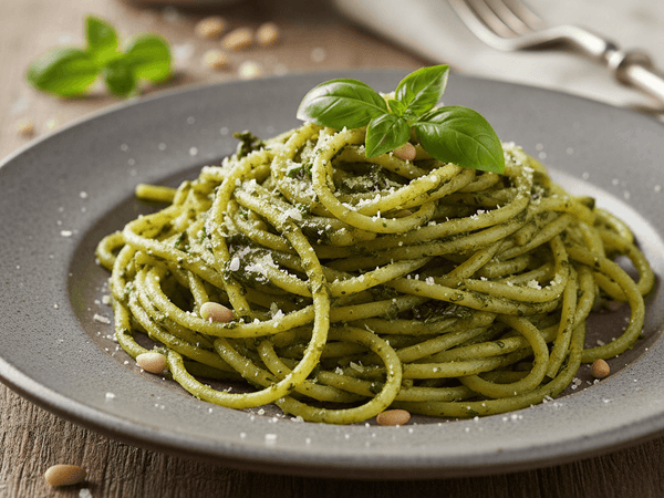 🌿 Classic Basil Pesto with Pasta