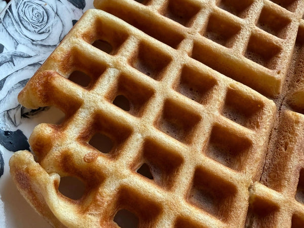 Honey-Kissed Stone-Ground Waffles