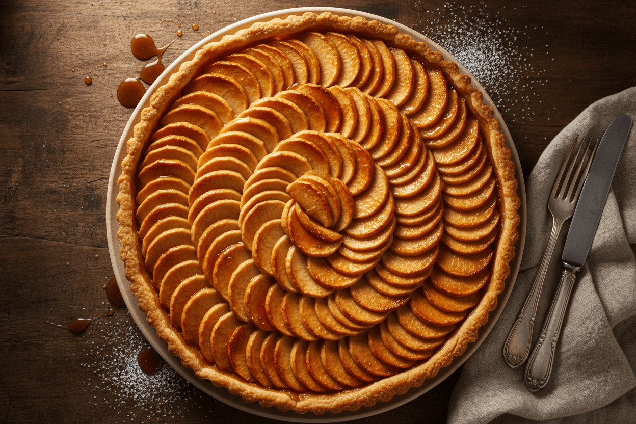Caramelized Gala Apple Tart