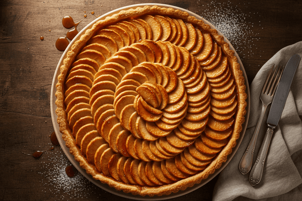 Caramelized Gala Apple Tart