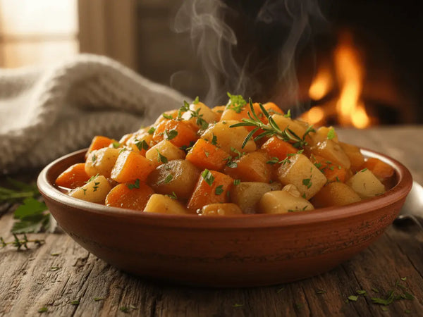 Hearty Winter Vegetable Stew with Root Veggies
