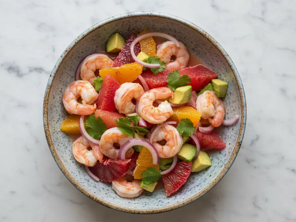 Bright Citrus Gulf Shrimp Ceviche with Winter Citrus