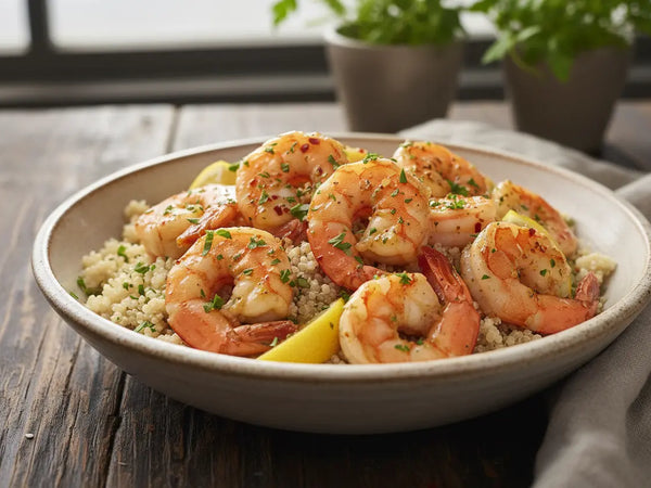 Garlic Butter Shrimp Bowl with Wild-Caught Gulf Shrimp