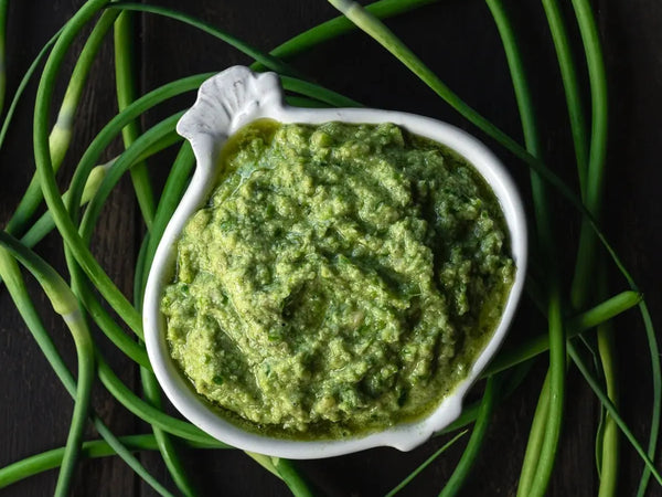 Garlic Scape Pesto
