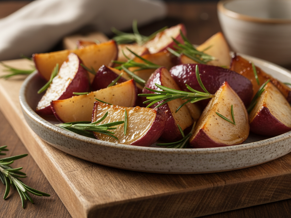 Maple-Roasted Purple Top Turnips with Rosemary