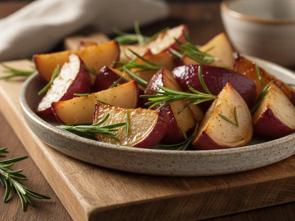 Maple-Roasted Purple Top Turnips with Rosemary