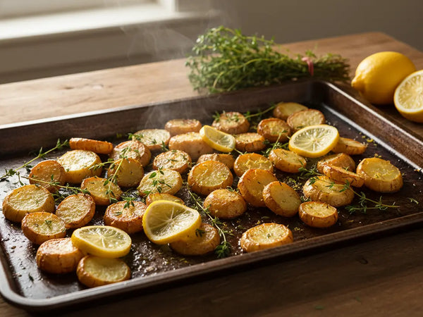 Roasted Sunchokes with Thyme and Lemon