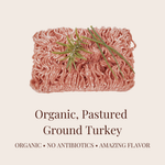 Pasture Raised Ground Turkey (2 lbs)