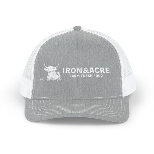 Iron & Acre - Snapback Trucker Cap - Stylish Farmhouse Hat