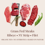 Grass Fed Premium Steaks (2 Steaks)