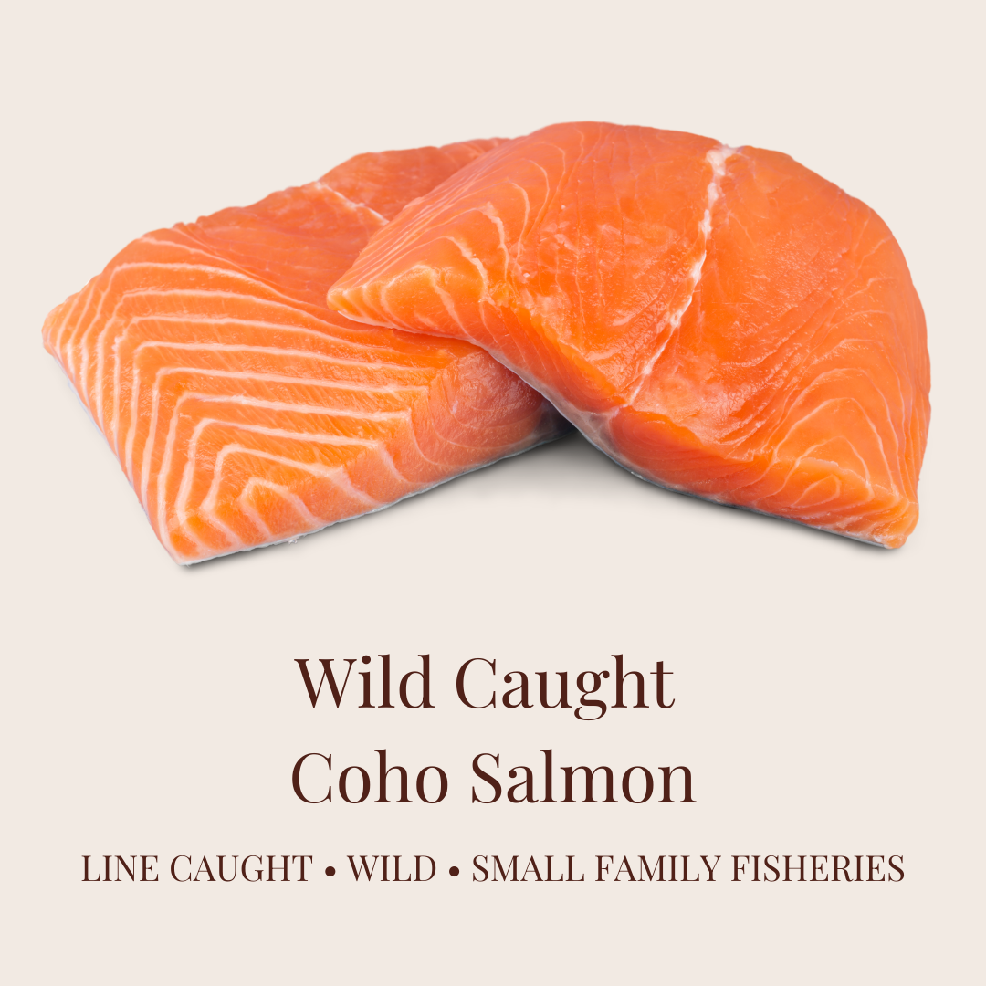 Wild Caught Coho Salmon (5-7 oz) 2 Portions