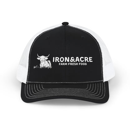 Iron & Acre - Snapback Trucker Cap - Stylish Farmhouse Hat