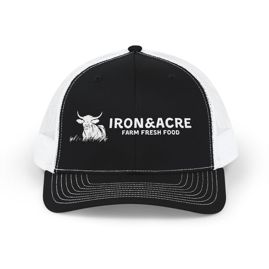 Iron & Acre - Snapback Trucker Cap - Stylish Farmhouse Hat