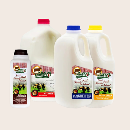 Farm Fresh Milk (Pasteurized, Non-Homogenized) 1/2 gal