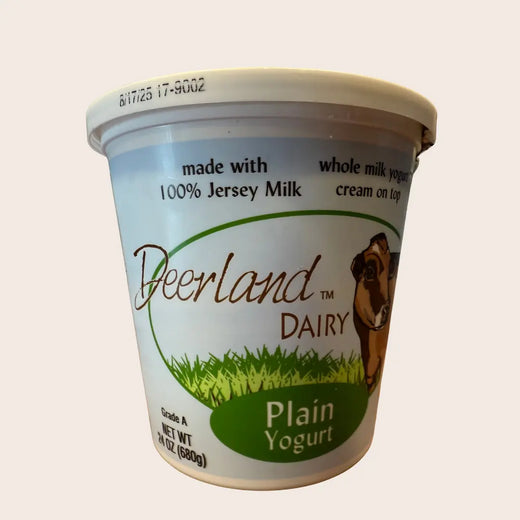 Cream-Top Whole Milk Yogurt (16 oz) Iron & Acre