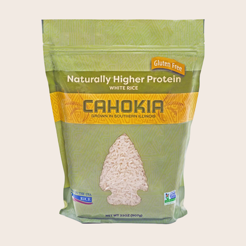 Cahokia Rice - High Protein Wild Rice (2lb Bag)