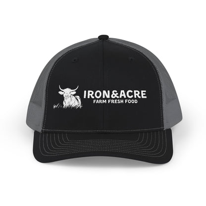 Iron & Acre - Snapback Trucker Cap - Stylish Farmhouse Hat