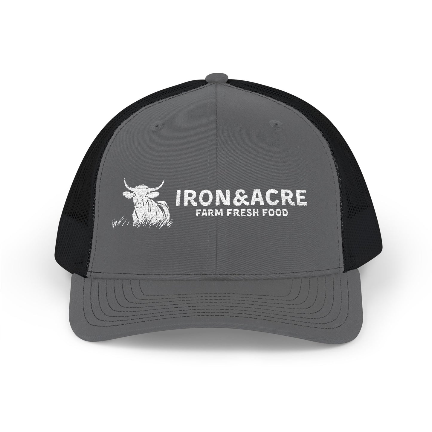 Iron & Acre - Snapback Trucker Cap - Stylish Farmhouse Hat