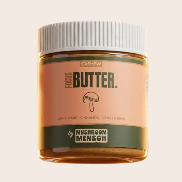 Cashew Butter infused with Lions Mane