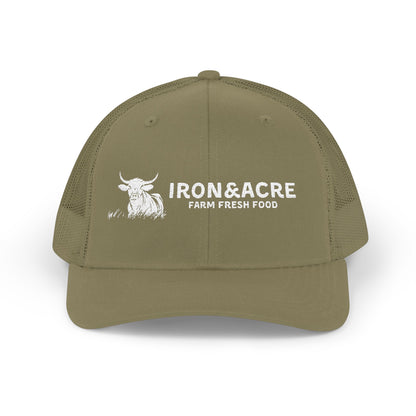 Iron & Acre - Snapback Trucker Cap - Stylish Farmhouse Hat
