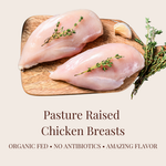 Pasture-Raised Chicken Breasts (2 lbs)