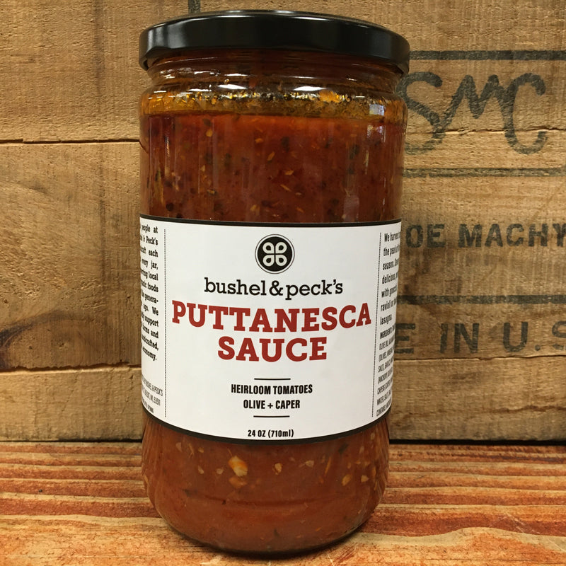 Bushel & Peck's Puttanesca Sauce (24 oz)