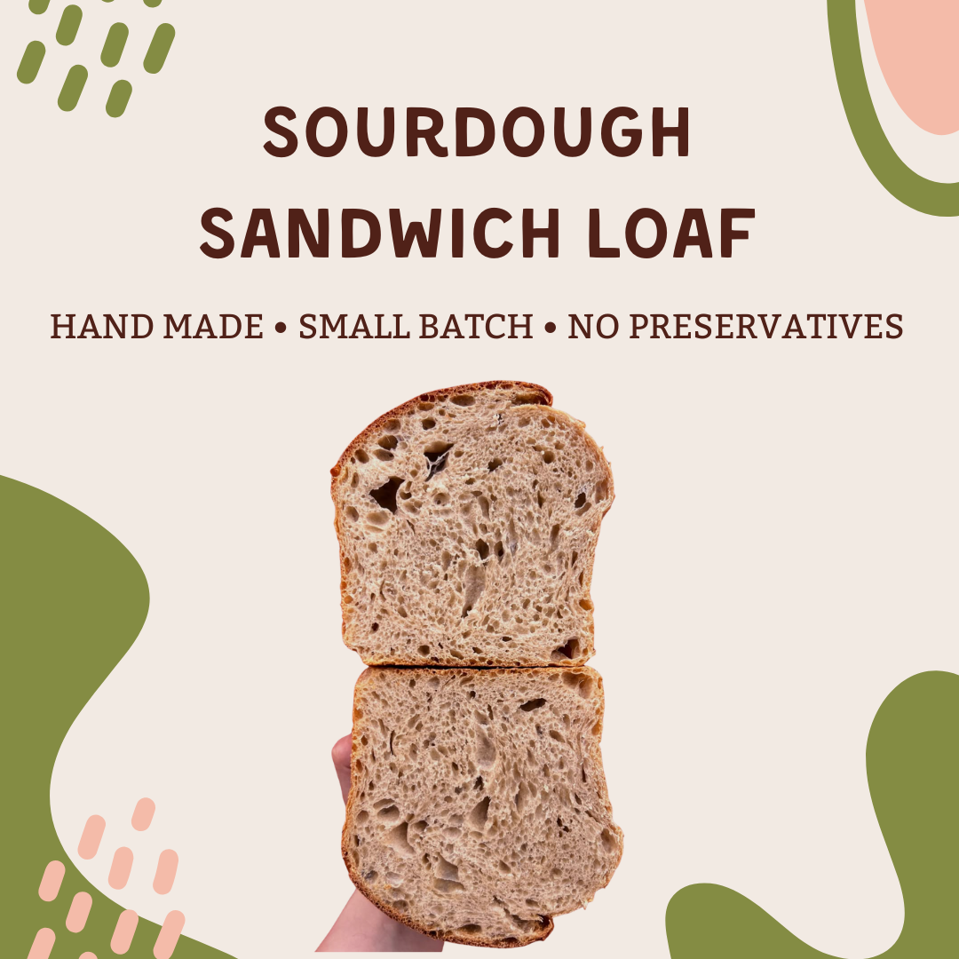 FlaRa Sourdough Sandwich Loaf (1 Loaf)