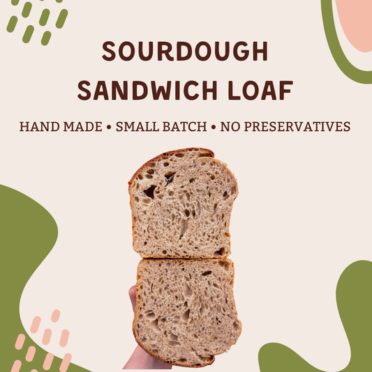 FlaRa Sourdough Sandwich Loaf (1 Loaf)