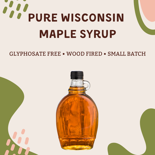 Pure Wisconsin Maple Syrup (Pint)
