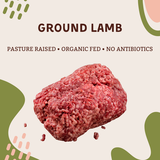 Grass Fed Ground Lamb (2 lbs)
