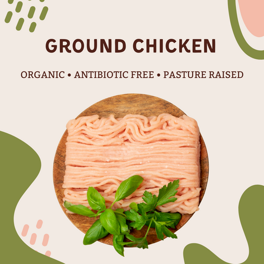 🐔 Pasture Raised Ground Chicken (2 lbs)