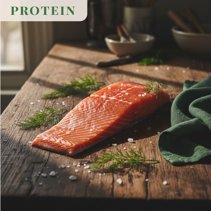 Wild Caught Coho Salmon (5-7 oz) 2 Portions