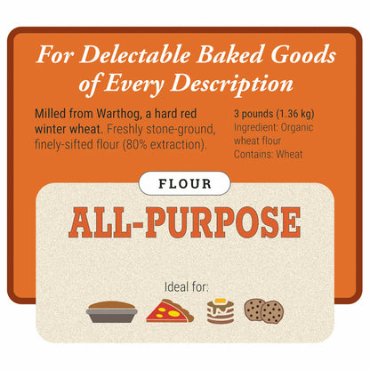 Janie's Mill - Organic All-Purpose Flour (3lb)