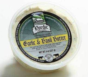 Garlic and Basil Butter (8oz)