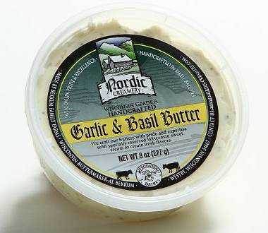 Garlic and Basil Butter (8oz)