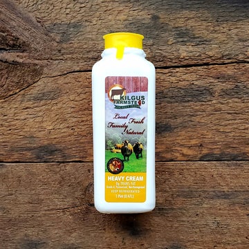 Farm Fresh Cream (Pasteurized, Non-Homogenized) Pint
