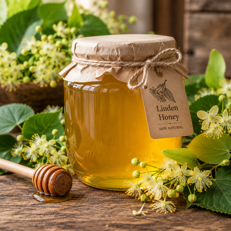 Local Raw Linden Honey