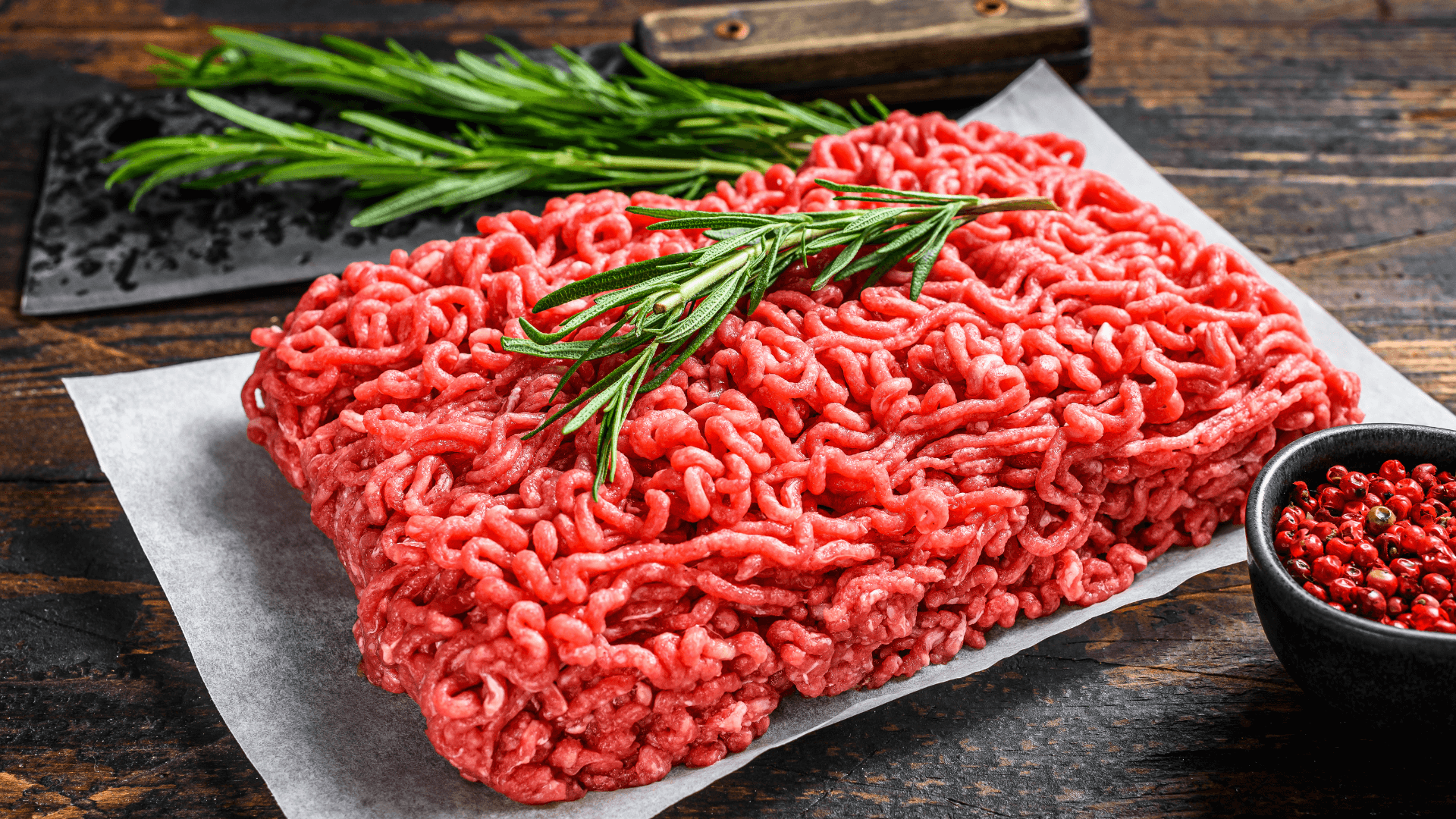 2 lbs of pasture-raised ground beef, grass-fed and hormone-free, ready for healthy, farm fresh meals.