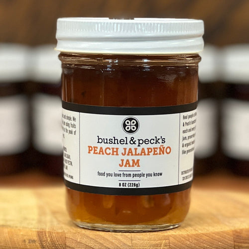 Bushel & Peck's Peach Jalapeño Jam (8 oz)