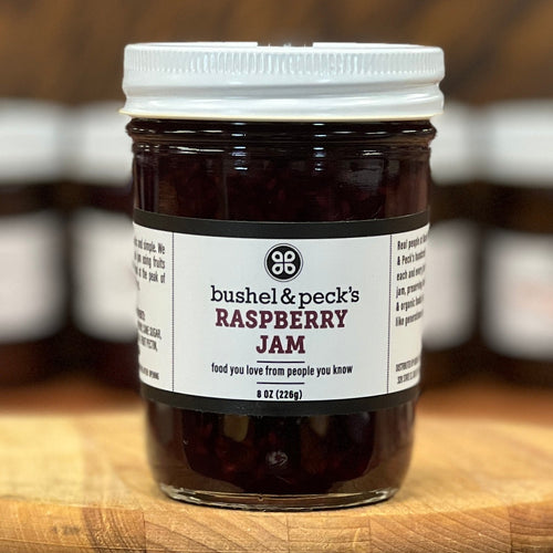 Bushel & Peck's Raspberry Jam (8 oz)