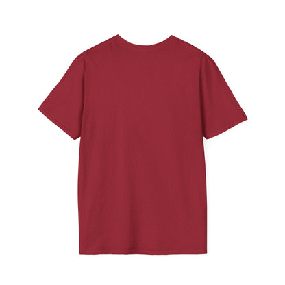 Back view of a comfortable, unisex maroon t-shirt, ideal for gym lovers and casual wear.